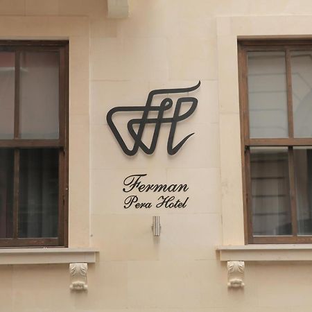Ferman Pera Hotel Istanbul Eksteriør billede