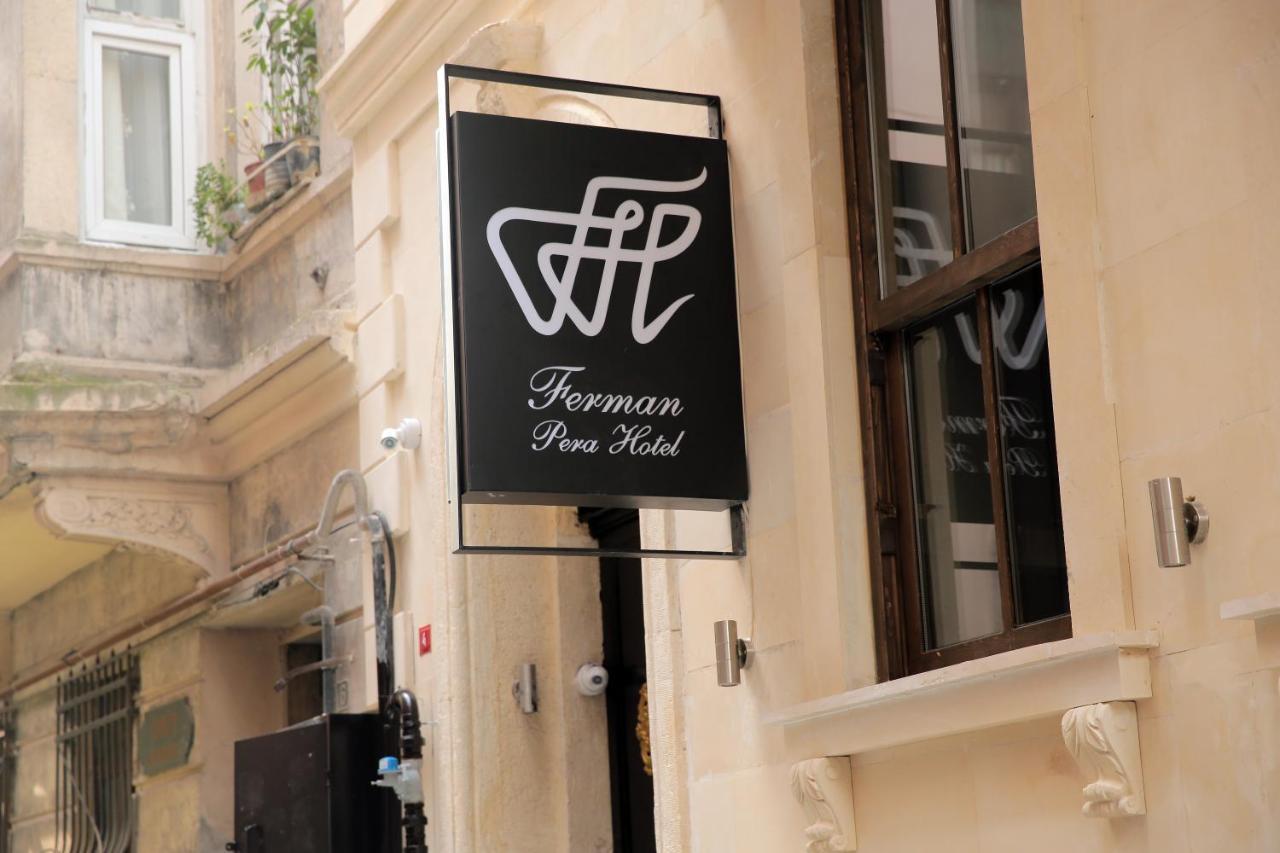 Ferman Pera Hotel Istanbul Eksteriør billede