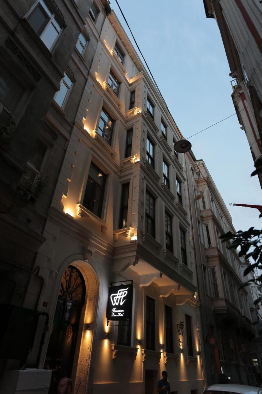 Ferman Pera Hotel Istanbul Eksteriør billede
